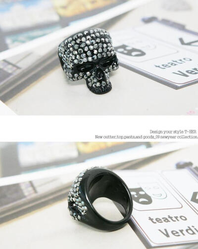 skull ring❤❤