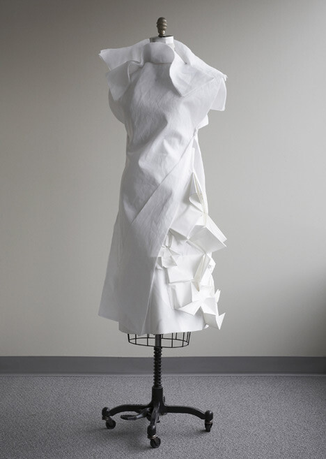 Dezeen » Blog Archive » Walking City dresses by Ying Gao