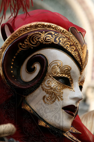 Demon mask carnival of Venice