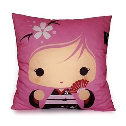 艺妓枕头：粉色心情。