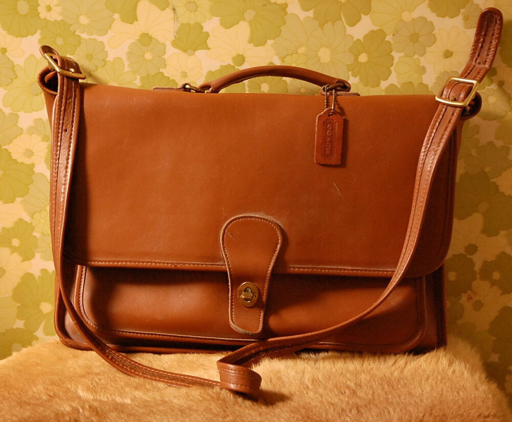 Vintage Coach Bag 古董邮差包