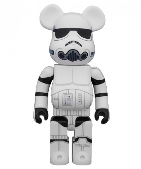 Medicom Toy x Stussy 400% Stormtrooper Be@rbrick 公仔及短Tee ~