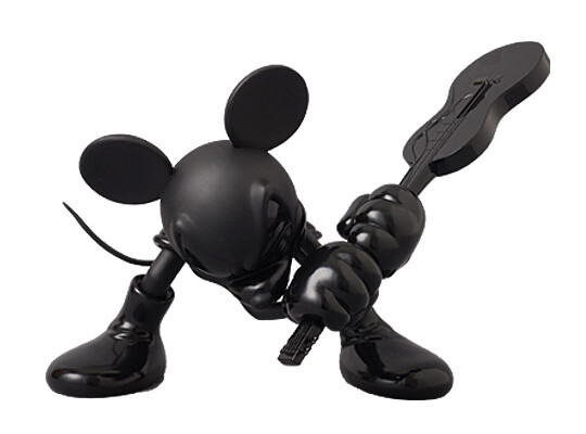 Medicom Toy x Roen ＂Mickey Mouse Guitar＂ 暗黑米奇最新作 ~