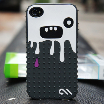 Case-mate Monsta iphone 4 卡通怪兽硅胶套 口水怪保护套