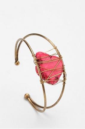  Delicate Coral Cuff Bracelet 合金古朴古着款发箍