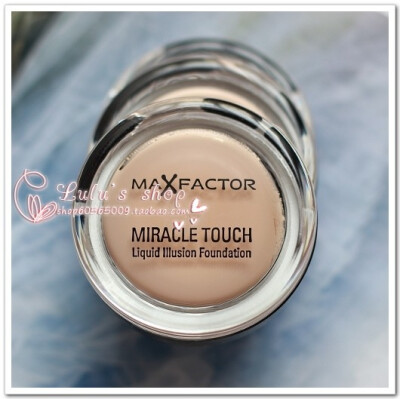 Max Factor Miracle touch魔幻触感粉底霜 40#象牙白