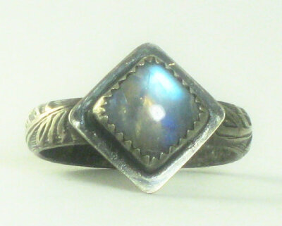 Sterling Blue Moonstone Ring by tazzieN on Etsy Sterling Blue Moonstone Ring