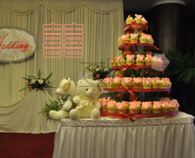 婚礼蛋糕 cupcake tower