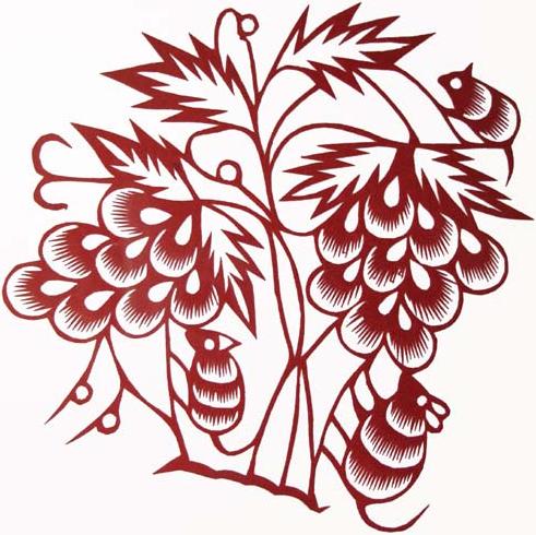 陕西民间剪纸的造型手段 - 纸艺网