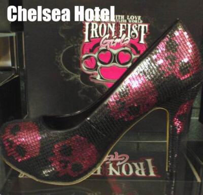 【Chelsea Hotel】美国直送Avril最爱Iron Fist数码骷髅鞋 现货