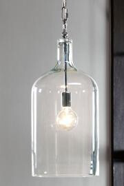 Gorgeous! (Capri Pendant light from Home Decorators.)