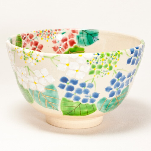 清水焼 抹茶碗 紫陽花 堆糖 美图壁纸兴趣社区