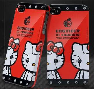 【香港代购】㊣2011 ki-beta HELLO KITTY展 iphone4 保护壳㊣