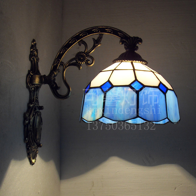  蒂凡尼 地中海壁灯 镜前灯 过道灯