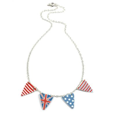 就爱星条旗和米字旗！British Bunting Necklace by Layla Amber