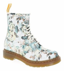  朋克女碎花花 Dr Martens 马丁靴 2色现货