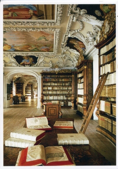 某皇室的图书室