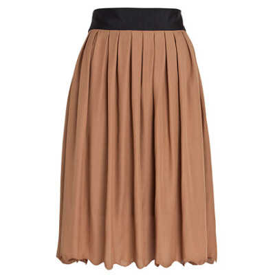 (Camel) Ladylike Mid Skirt • Skirts • Bottoms • Dotti