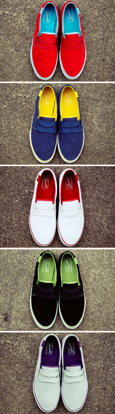 LACOSTE Slip-on！彩色鳄鱼迎夏天