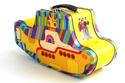 美国代购Yellow Submarine Tin Tote （未含邮费）