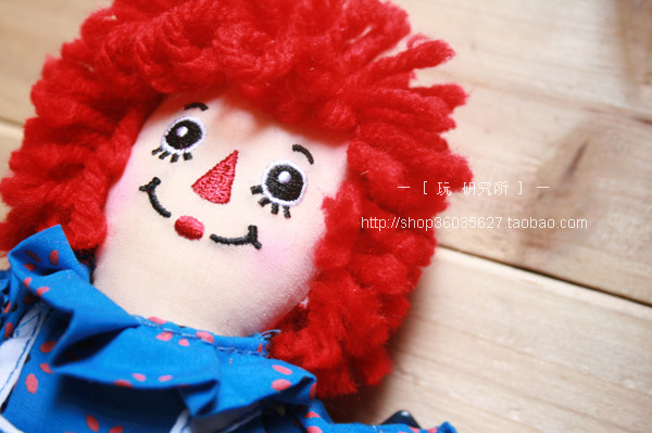 since 1915 美式复古布偶 Raggedy Ann （小号19cm）