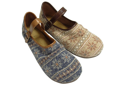 日本Palette针织女生单鞋/芭蕾鞋、低帮鞋