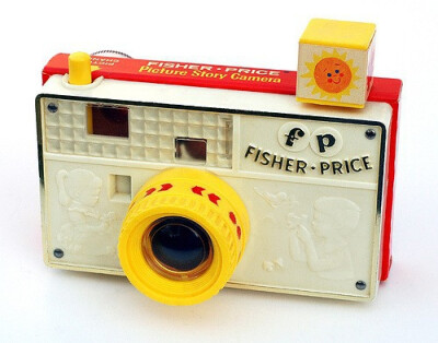 mi。可爱fisher price相机。