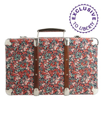 花花旅行箱 Floral Wiltshire Print Mini Suitcase ($50-100) - Svpply