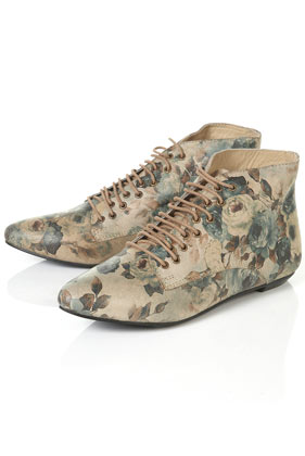 好看的靴子 MEMORY Floral Boots - View All - Topshop MEMORY Floral Boots