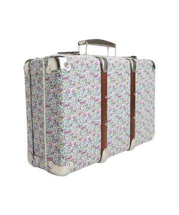 继续花花旅行箱 Floral Eloise Print Mini Suitcase