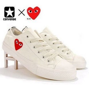 【包邮】匡威正品海外款CONVERSE ALL STAR日系川久保玲米色低帮