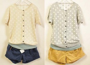 水玉点点 短袖 针织衫 <a class='shortlnk' href='/s/07d341d7100a6a404' target='_blank' title='http://item.taobao.com/item.htm?id=10732350205&ad_id=&am_id=&cm_id=&pm_id='>http://duitang.com/s/07d341d7100a6a404</a>
