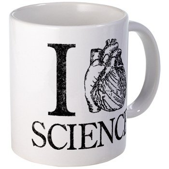 I Heart Science 杯子