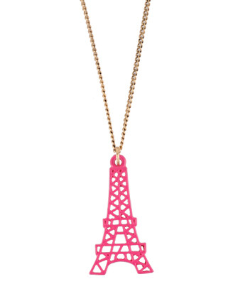 Forever21 Eiffel Tower Necklace 巴黎 铁塔 项链