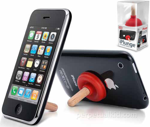 这个能让你家iphone立起来 - - iPLUNGE PHONE STAND IPLUNGE PHONE STAND