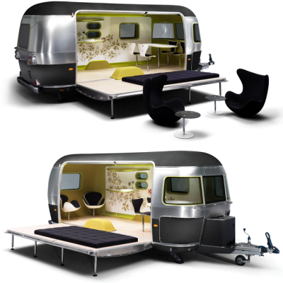  MINI Cooper S Clubman Airstream Trailer