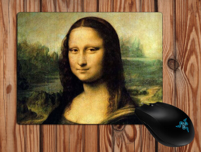 蒙娜丽莎 永恒的微笑 Mona Lisa鼠标垫