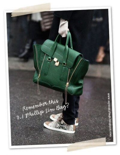 3.1 Phillip Lim 2011秋冬款Pashli手提包4色