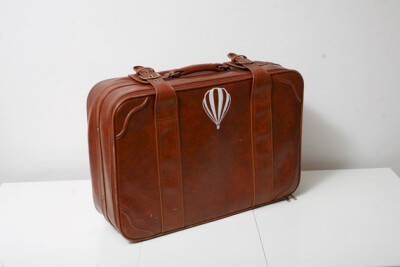 Etsy Transaction - Hand Painted Vintage Upcycled Suitcase Hand Painted Vintage Upcycled Suitcase
