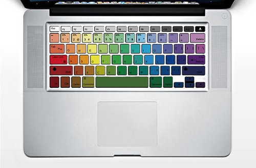 Best Quality Fast Shipping Rainbow Style Macbook by LOLShopp on we heart it / visual bookmark #13479282 Il_570xn.262615523_large