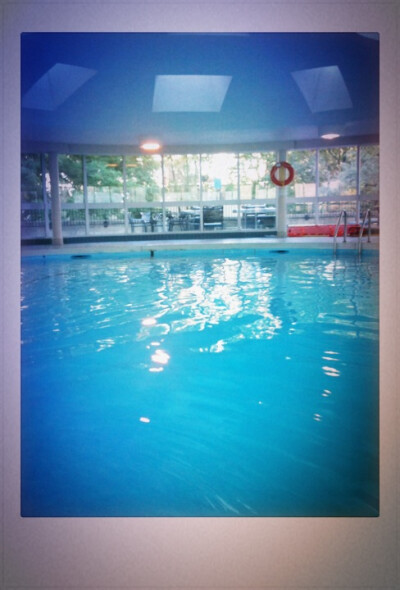 swimming pool in the building