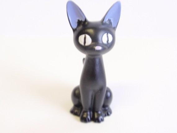 Miniature Black Cat by ewesfo on Etsy Miniature Black Cat