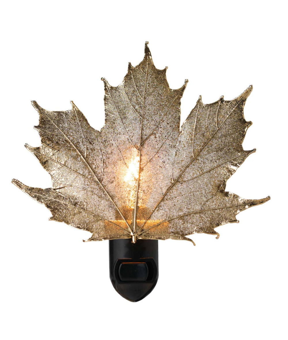 REAL SUGAR MAPLE LEAF NIGHT LIGHT