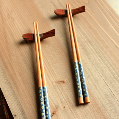 质朴 简约 ZAKKA 日式和风 樱花 竹筷/筷子