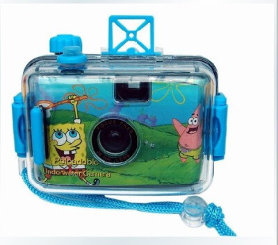 韩版正品 LOMO AQUA PIX 多次水下潜水相机 防水相机 海绵宝宝