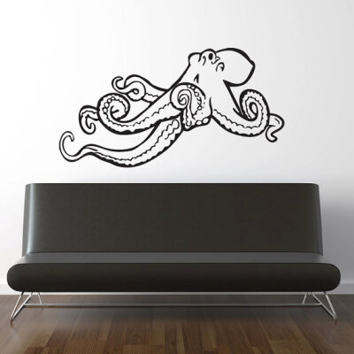  章鱼墙贴 Octopus Wall Decal Vinyl Sticker 46 Kids Room by urbandecal