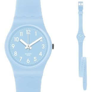 Swatch 手表 2011 春夏新款 俪媛 天空蓝 LS111C