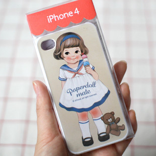 韩国正品afrocat娃娃插画 iphone4G case、<a class='shortlnk' href='/s/176a06bffbbe94383' target='_blank' title='http://item.taobao.com/item.htm?id=12382436833&_u=nbn9dua4593'>http://duitang.com/s/176a06bffbbe94383</a>