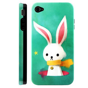  iPhone4 case 明星小兔子