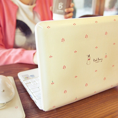 韩国Ashop数码产品保护贴|笔记本贴膜netbook skin 兔子